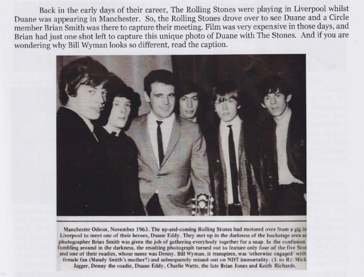 Stones meet Duane Eddy in Manchester Untitled